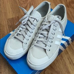 Adidas Nizza White and Gray